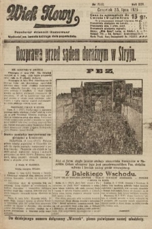 Wiek Nowy : popularny dziennik ilustrowany. 1925, nr 7222