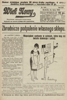 Wiek Nowy : popularny dziennik ilustrowany. 1925, nr 7225