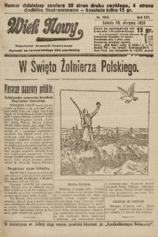Wiek Nowy : popularny dziennik ilustrowany. 1925, nr 7242