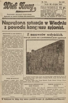 Wiek Nowy : popularny dziennik ilustrowany. 1925, nr 7244