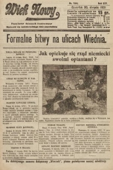Wiek Nowy : popularny dziennik ilustrowany. 1925, nr 7245