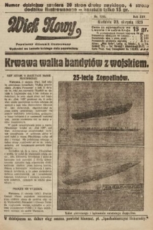 Wiek Nowy : popularny dziennik ilustrowany. 1925, nr 7248