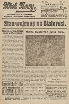 Wiek Nowy : popularny dziennik ilustrowany. 1925, nr 7258