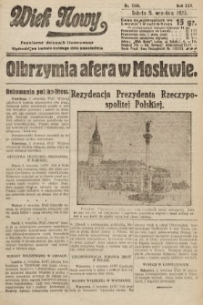 Wiek Nowy : popularny dziennik ilustrowany. 1925, nr 7259
