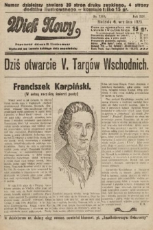 Wiek Nowy : popularny dziennik ilustrowany. 1925, nr 7260