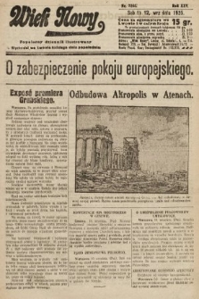 Wiek Nowy : popularny dziennik ilustrowany. 1925, nr 7265