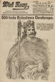 Wiek Nowy : popularny dziennik ilustrowany. 1925, nr 7268