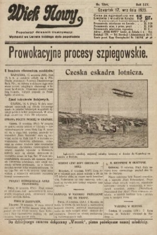 Wiek Nowy : popularny dziennik ilustrowany. 1925, nr 7269