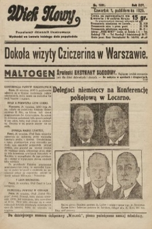 Wiek Nowy : popularny dziennik ilustrowany. 1925, nr 7281