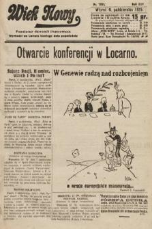 Wiek Nowy : popularny dziennik ilustrowany. 1925, nr 7285