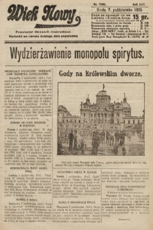 Wiek Nowy : popularny dziennik ilustrowany. 1925, nr 7286