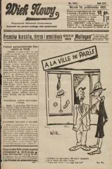 Wiek Nowy : popularny dziennik ilustrowany. 1925, nr 7291