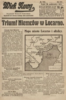 Wiek Nowy : popularny dziennik ilustrowany. 1925, nr 7294