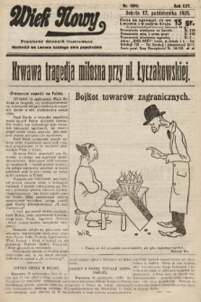 Wiek Nowy : popularny dziennik ilustrowany. 1925, nr 7295