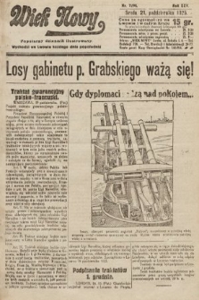 Wiek Nowy : popularny dziennik ilustrowany. 1925, nr 7298