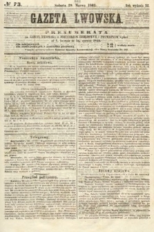 Gazeta Lwowska. 1862, nr 73