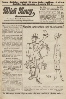Wiek Nowy : popularny dziennik ilustrowany. 1925, nr 7302