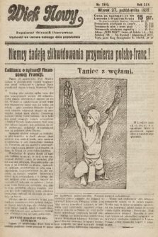Wiek Nowy : popularny dziennik ilustrowany. 1925, nr 7303