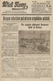 Wiek Nowy : popularny dziennik ilustrowany. 1925, nr 7304