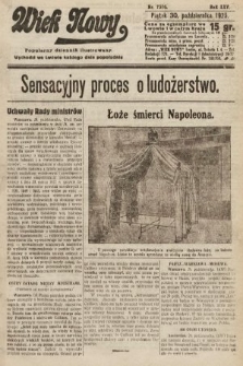 Wiek Nowy : popularny dziennik ilustrowany. 1925, nr 7306