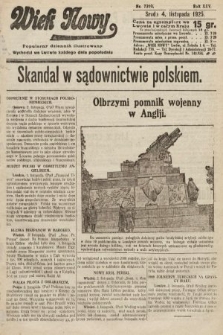 Wiek Nowy : popularny dziennik ilustrowany. 1925, nr 7310