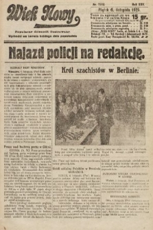 Wiek Nowy : popularny dziennik ilustrowany. 1925, nr 7312