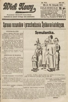 Wiek Nowy : popularny dziennik ilustrowany. 1925, nr 7315