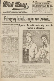 Wiek Nowy : popularny dziennik ilustrowany. 1925, nr 7319