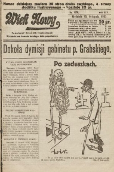 Wiek Nowy : popularny dziennik ilustrowany. 1925, nr 7320