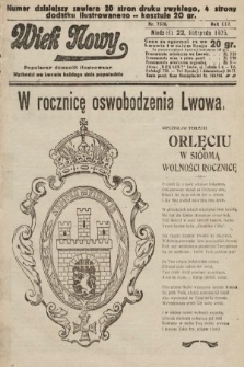 Wiek Nowy : popularny dziennik ilustrowany. 1925, nr 7326