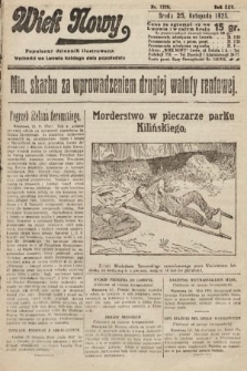 Wiek Nowy : popularny dziennik ilustrowany. 1925, nr 7328