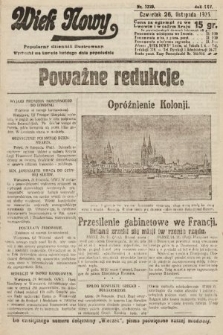 Wiek Nowy : popularny dziennik ilustrowany. 1925, nr 7329