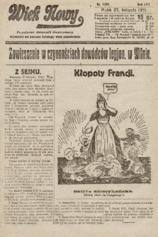 Wiek Nowy : popularny dziennik ilustrowany. 1925, nr 7330