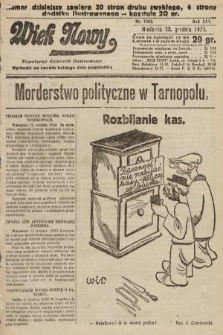 Wiek Nowy : popularny dziennik ilustrowany. 1925, nr 7343