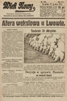 Wiek Nowy : popularny dziennik ilustrowany. 1925, nr 7346