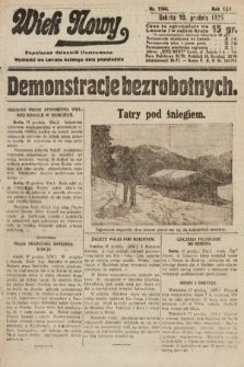 Wiek Nowy : popularny dziennik ilustrowany. 1925, nr 7348