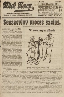 Wiek Nowy : popularny dziennik ilustrowany. 1925, nr 7351
