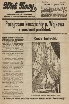 Wiek Nowy : popularny dziennik ilustrowany. 1925, nr 7356