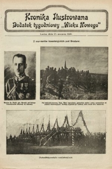 Kronika Ilustrowana : dodatek tygodniowy „Wieku Nowego”. 1925, [do nru 7248]