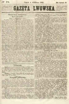 Gazeta Lwowska. 1862, nr 78