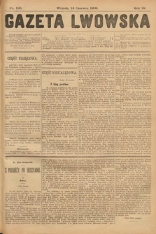 Gazeta Lwowska. 1909, nr 133