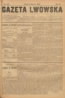 Gazeta Lwowska. 1909, nr 134