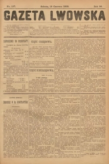 Gazeta Lwowska. 1909, nr 137