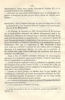 Sur la résistance électrique du cuivre à la température dé 200°au-dessous de zéro, et sur le pouvoir isolant de l'oxygène et de l'azote liquides