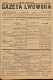 Gazeta Lwowska. 1909, nr 144
