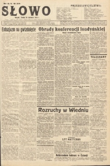 Słowo. 1933, nr 160