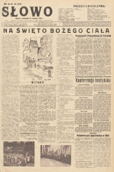 Słowo. 1933, nr 161