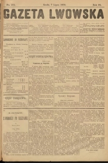Gazeta Lwowska. 1909, nr 151
