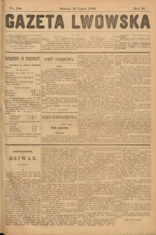 Gazeta Lwowska. 1909, nr 154