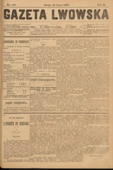 Gazeta Lwowska. 1909, nr 157